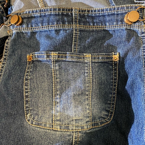 NOBO Relaxed Fit Denim Overalls Size M 7-9 - Picture 7 of 7